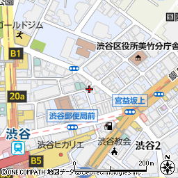 Yamaのuchi やまのうち 渋谷店周辺の地図