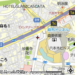 東京都港区西麻布3丁目2-5周辺の地図