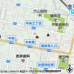 矢崎耳鼻咽喉科医院周辺の地図