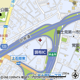 東京都調布市富士見町1丁目28-20周辺の地図
