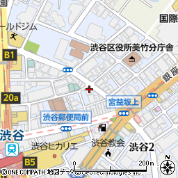 PIZZARIA LA VALLE di TOKYO周辺の地図