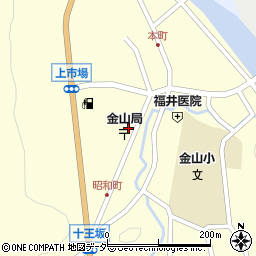 岐阜県下呂市金山町金山1940周辺の地図