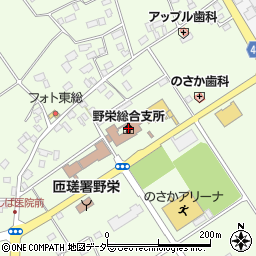 匝瑳市立のさか図書館周辺の地図