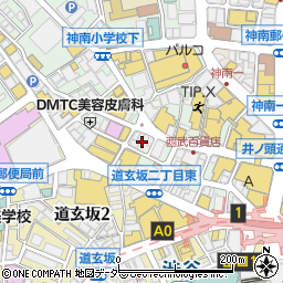 東京都渋谷区宇田川町30周辺の地図