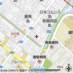 千葉県浦安市北栄4丁目5-21周辺の地図