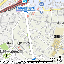 千葉銀行四街道南支店周辺の地図