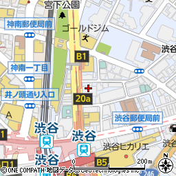 ポーラ渋谷ビル管理事務所周辺の地図