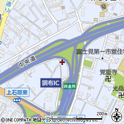東京都調布市富士見町1丁目31-1周辺の地図