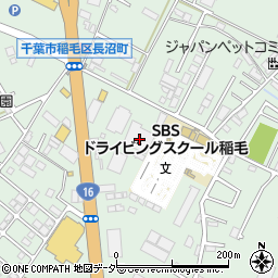 千葉県千葉市稲毛区長沼町338周辺の地図