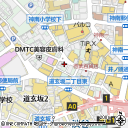 カラオケ館渋谷店周辺の地図