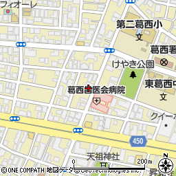東京中央薬局 葛西店周辺の地図