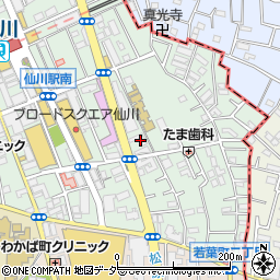 仙川フィックスホール周辺の地図