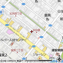 千葉県浦安市北栄4丁目19-46周辺の地図