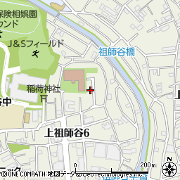 東京都世田谷区上祖師谷6丁目28周辺の地図