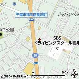 千葉県千葉市稲毛区長沼町337周辺の地図