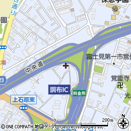 東京都調布市富士見町1丁目28-13周辺の地図