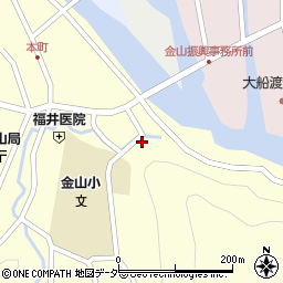 岐阜県下呂市金山町金山2107周辺の地図