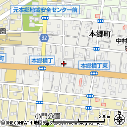八王子工材株式会社周辺の地図