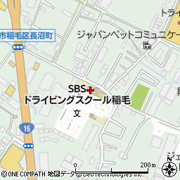 千葉県千葉市稲毛区長沼町340周辺の地図