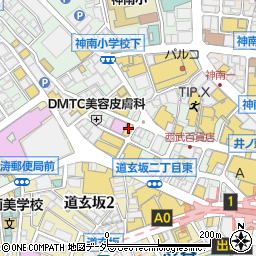 シェーキーズ 渋谷店周辺の地図