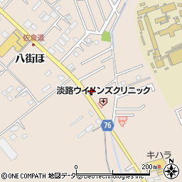 竹三屋周辺の地図