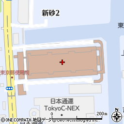 東京都江東区新砂2丁目4-23周辺の地図