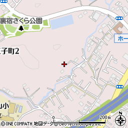 東京都八王子市元八王子町2丁目周辺の地図