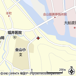 岐阜県下呂市金山町金山2107-6周辺の地図