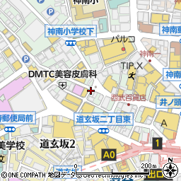 肉とチーズ食べ放題 個室居酒屋 SAKURA GARDEN 渋谷周辺の地図