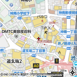 格安ビールと鉄鍋餃子 3 6 5酒場 渋谷スペイン坂店周辺の地図