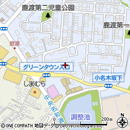 千葉県四街道市鹿渡1147-8周辺の地図