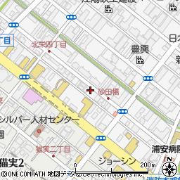 千葉県浦安市北栄4丁目19-45周辺の地図