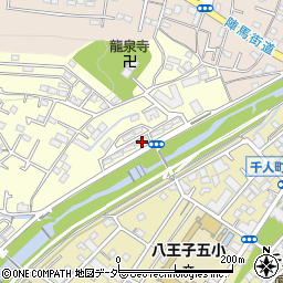 東京都八王子市長房町45周辺の地図