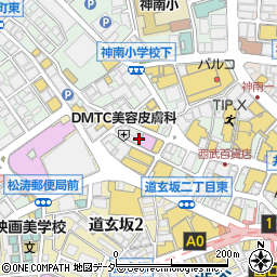 東京都渋谷区宇田川町32周辺の地図
