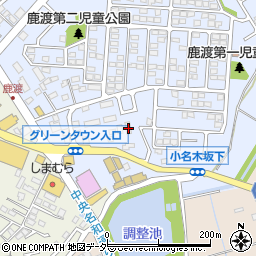 千葉県四街道市鹿渡1147-13周辺の地図