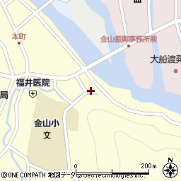 岐阜県下呂市金山町金山2099-3周辺の地図