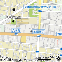 あさひデイサービスセンター八木町周辺の地図