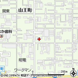 千葉県千葉市稲毛区山王町386-1周辺の地図