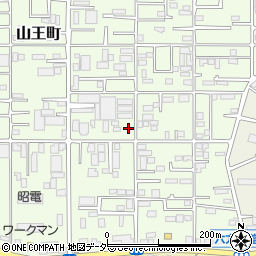 千葉県千葉市稲毛区山王町386-8周辺の地図