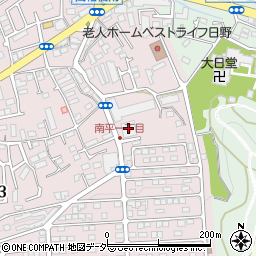 ＮＴＴ東日本日野高幡交換所周辺の地図