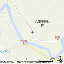 岐阜県本巣市根尾松田557周辺の地図