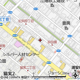 千葉県浦安市北栄4丁目19-14周辺の地図