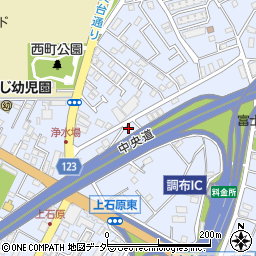 東京都調布市富士見町1丁目18-22周辺の地図