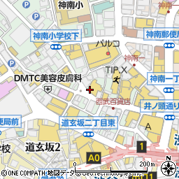 肉のち晴れ 渋谷肉横丁周辺の地図