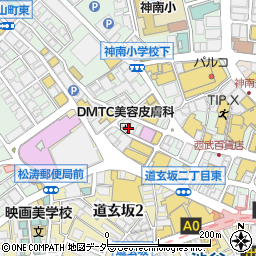 渋谷 BBQ＆ビアガーデン HERO周辺の地図