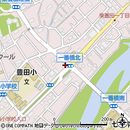 ノムラ薬局 一番橋店周辺の地図