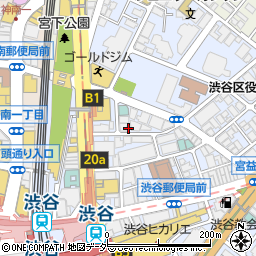 ＡＣＮ渋谷ビル周辺の地図