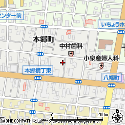 有限会社大間京呉服整理所周辺の地図