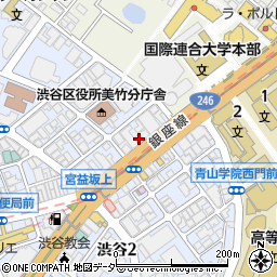 東京都渋谷区渋谷1丁目1-7周辺の地図