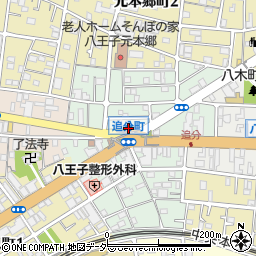 東京都八王子市追分町14周辺の地図